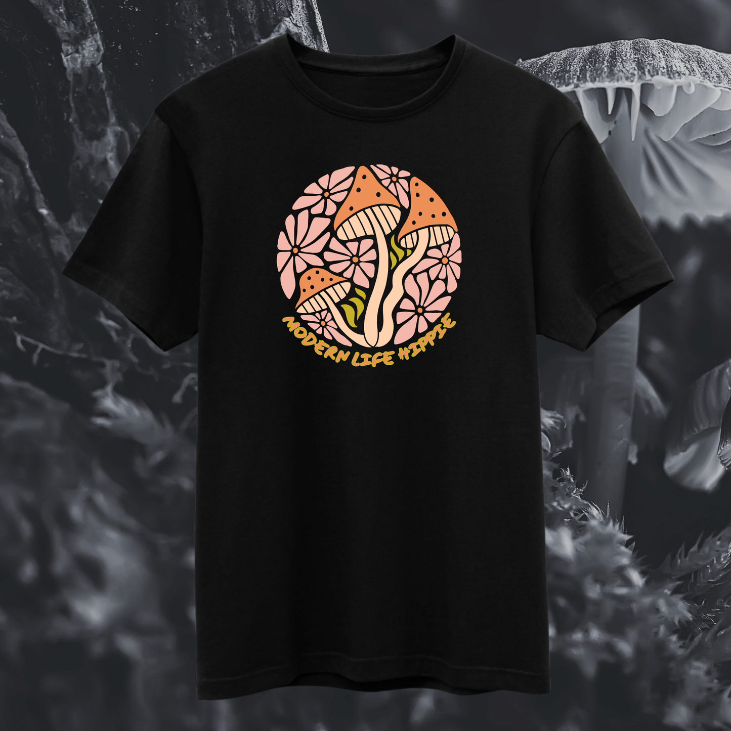 Cosmic Shroom Groove T-shirt | Made in Tahoe Collection