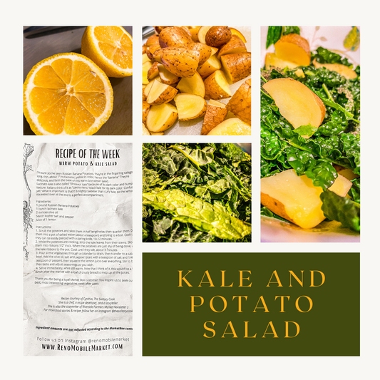 Food is Fuel - Kale and potato warm salad
