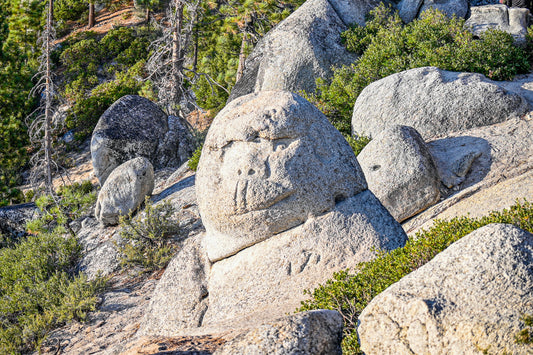 Visiting Monkey Rock in Tahoe