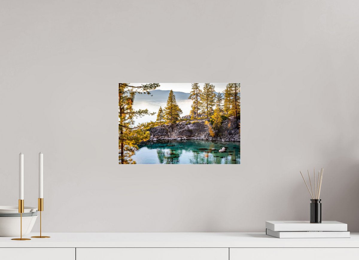 15 x 10″, Photo Print Under Acrylic Glass Tahoe Stillness