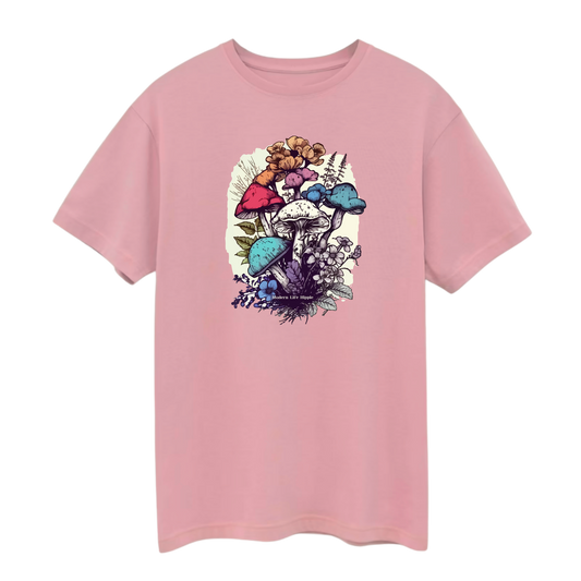 Boho Dreamscape Shrooms T-shirt | Made in Tahoe Collection