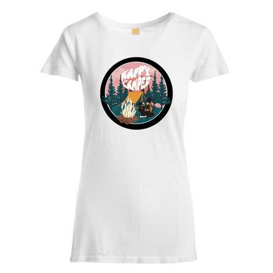 Happy Camper Women’s Shirt | Made in Tahoe Collection