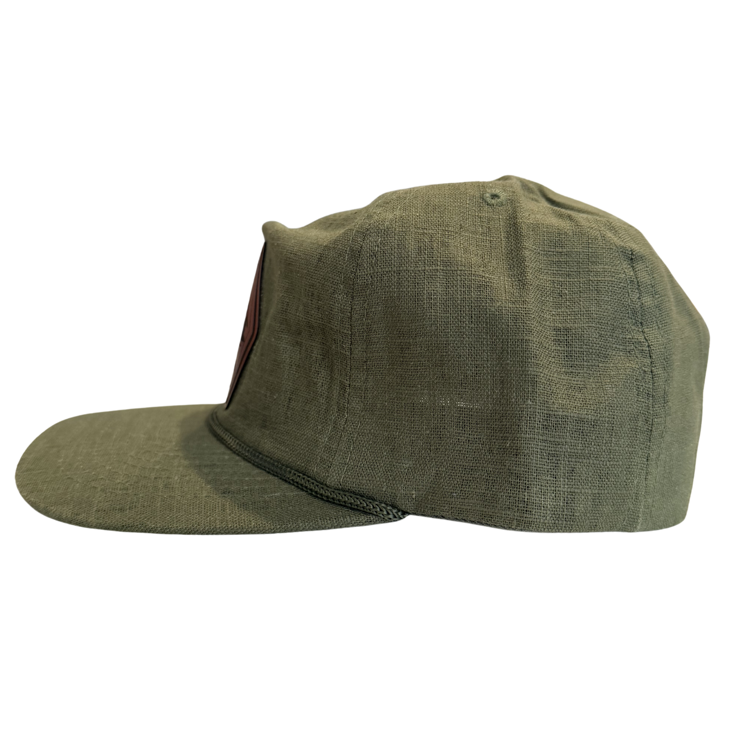 Hemp Field Mountain Leather Patch Hat | Made in Tahoe Collection