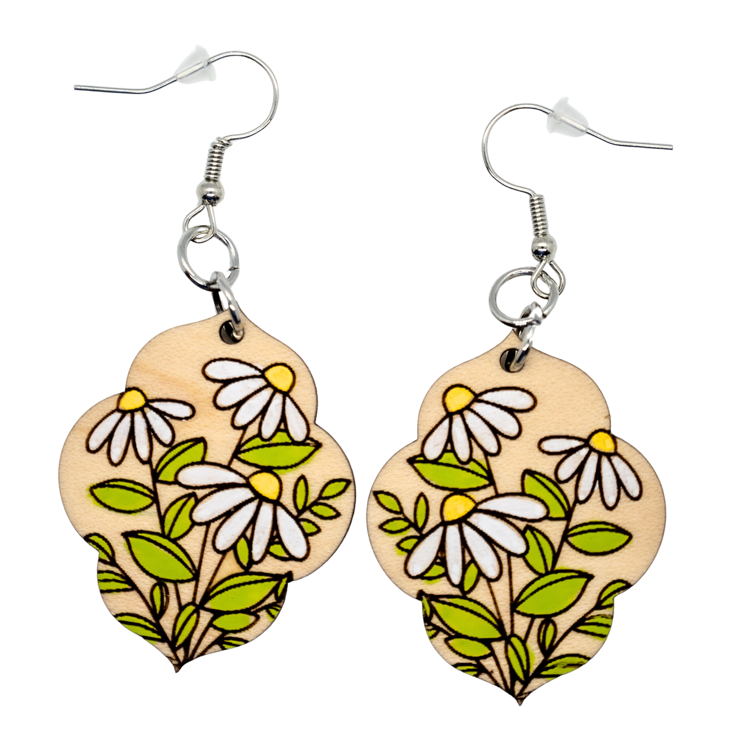 Mountain Meadow Daisies Earrings| Made in Tahoe Collection