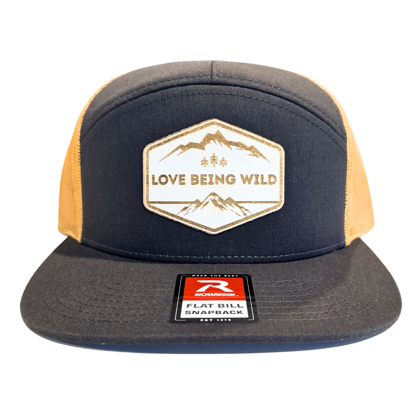 Mountain Badge Flatbill Snapback | Made in Tahoe Collection