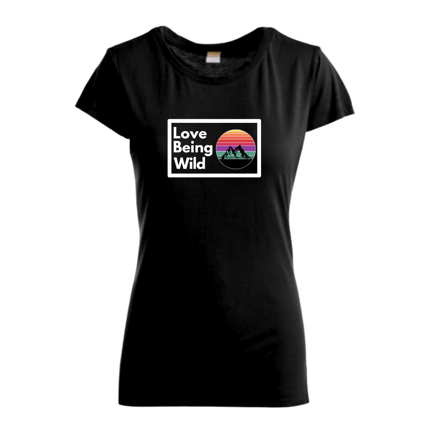 Sunset Mountain Vibes Women’s Shirt | Made in Tahoe Collection