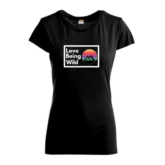 Sunset Mountain Vibes Women’s Shirt | Made in Tahoe Collection