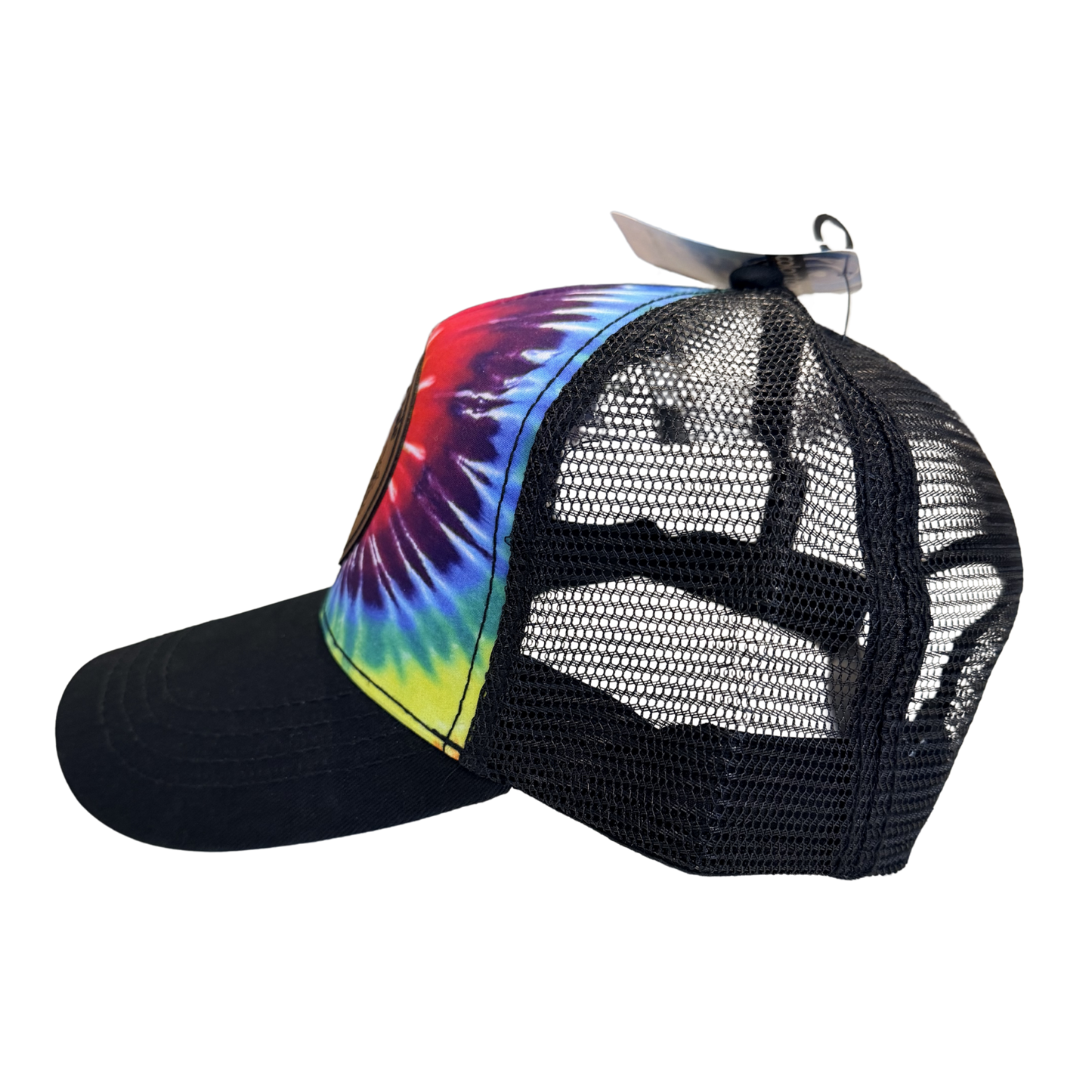 Tie‑Dye Sunrise Trucker Hat | Made in Tahoe Collection