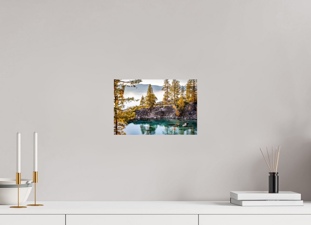 12 x 8″, Photo Print On Fuji Crystal DP II Tahoe Stillness