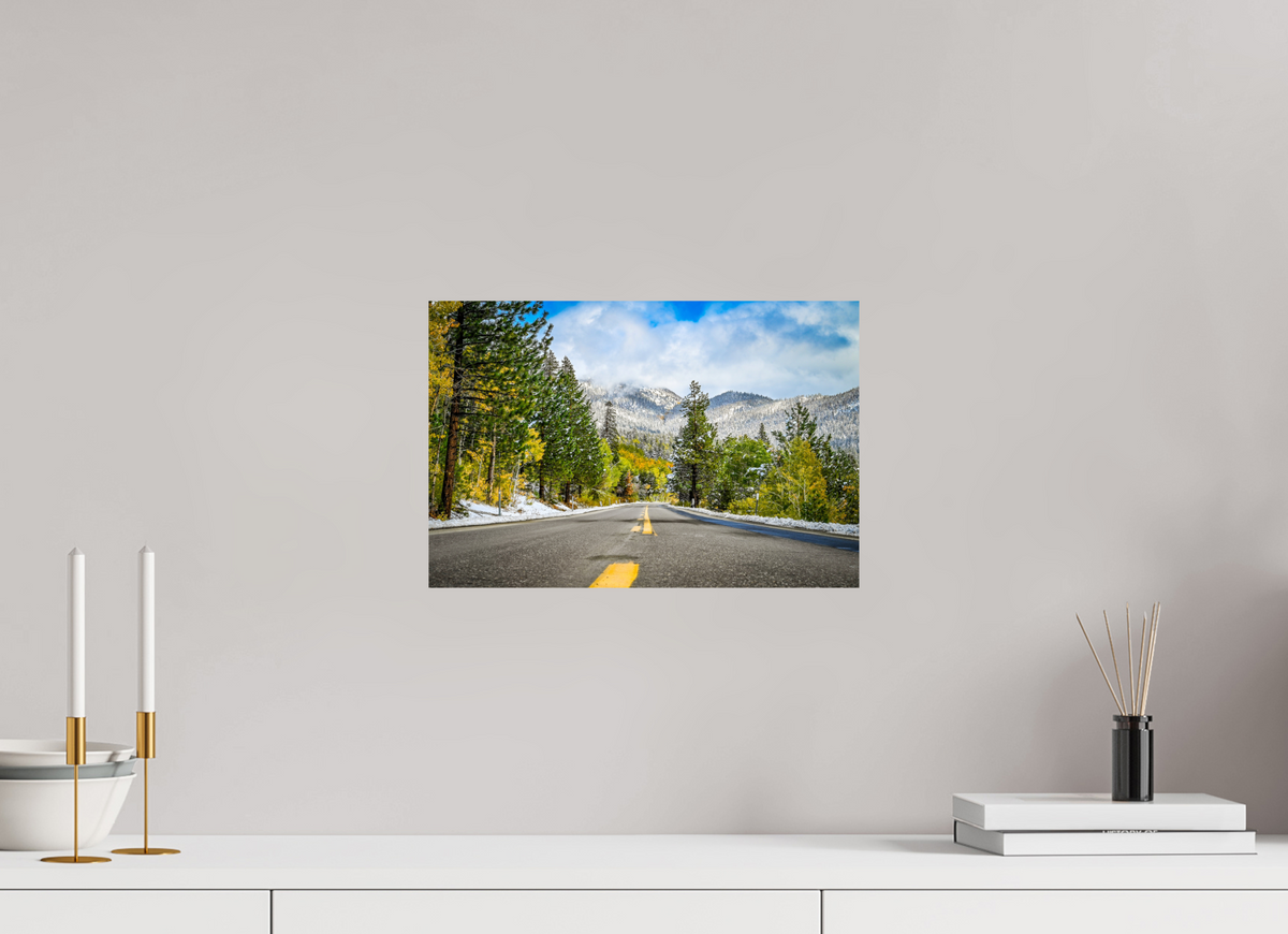 15 x 10″, Photo Print On Fuji Crystal DP II Where Autumn Meets Winter
