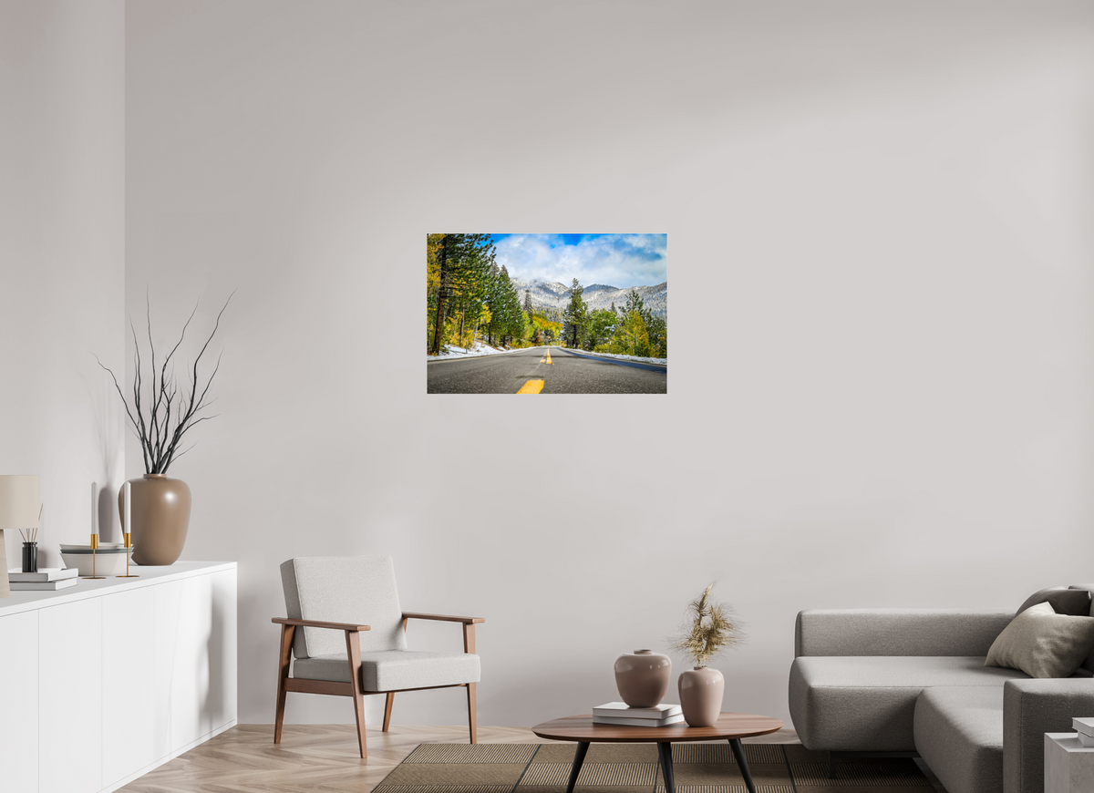 36 x 24″, Photo Print Under Acrylic Glass Where Autumn Meets Winter