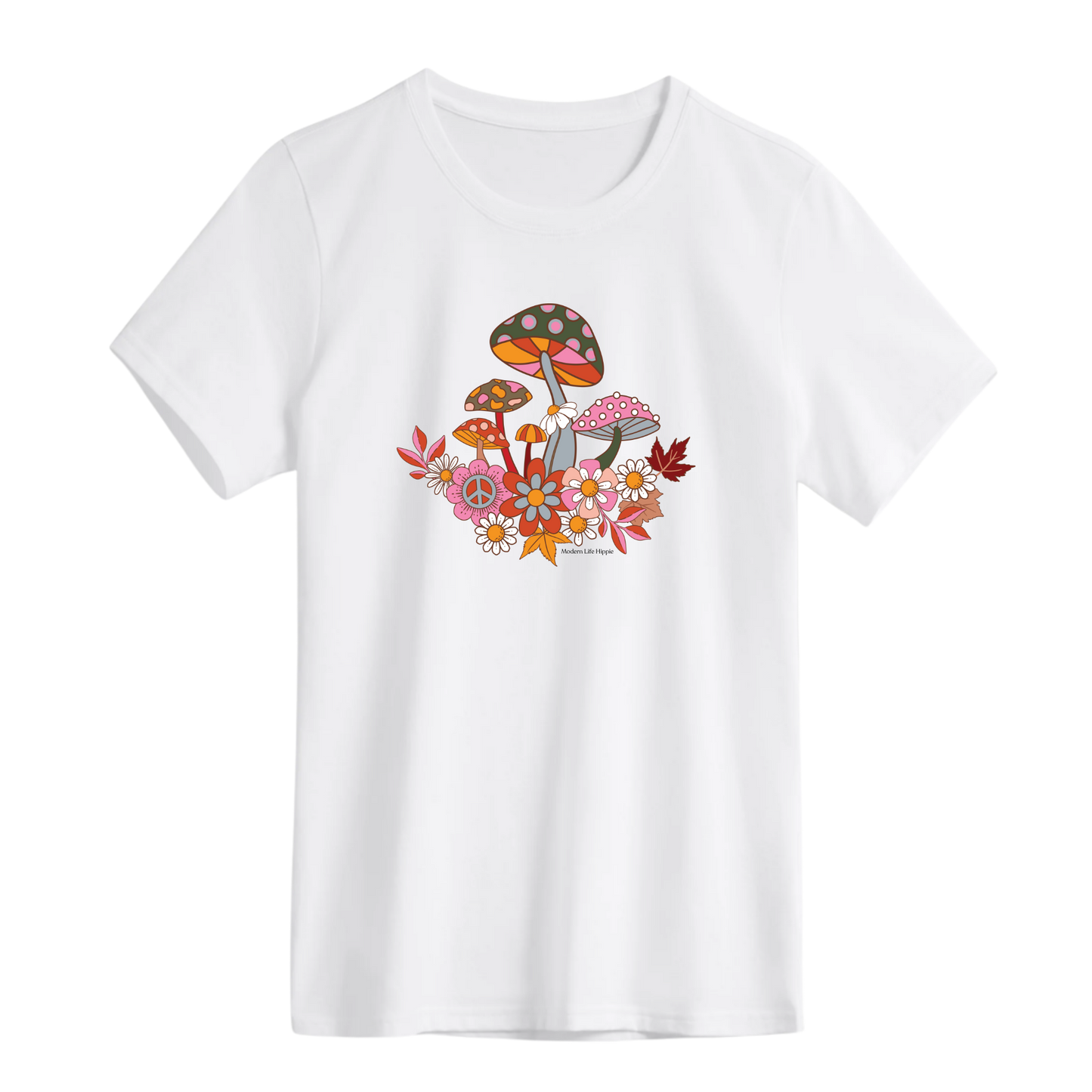 Groovy Garden Shroom Women's Shirt | Made in Tahoe Collection