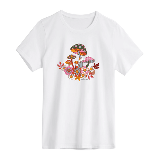 Groovy Garden Shroom Women's Shirt | Made in Tahoe Collection