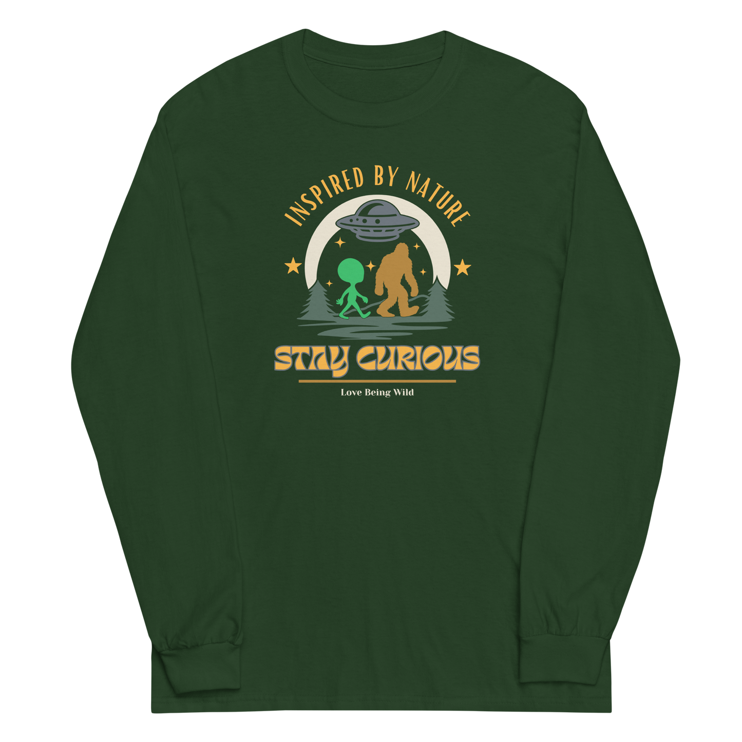 Stay Curious Long Sleeve Shirt