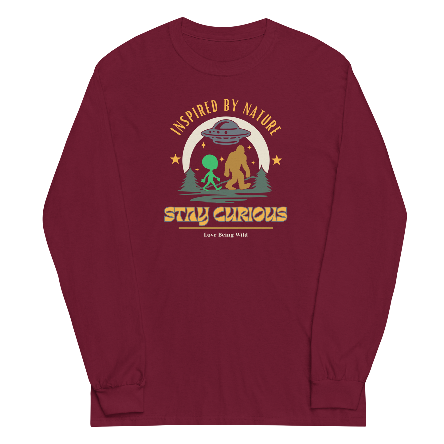 Stay Curious Long Sleeve Shirt