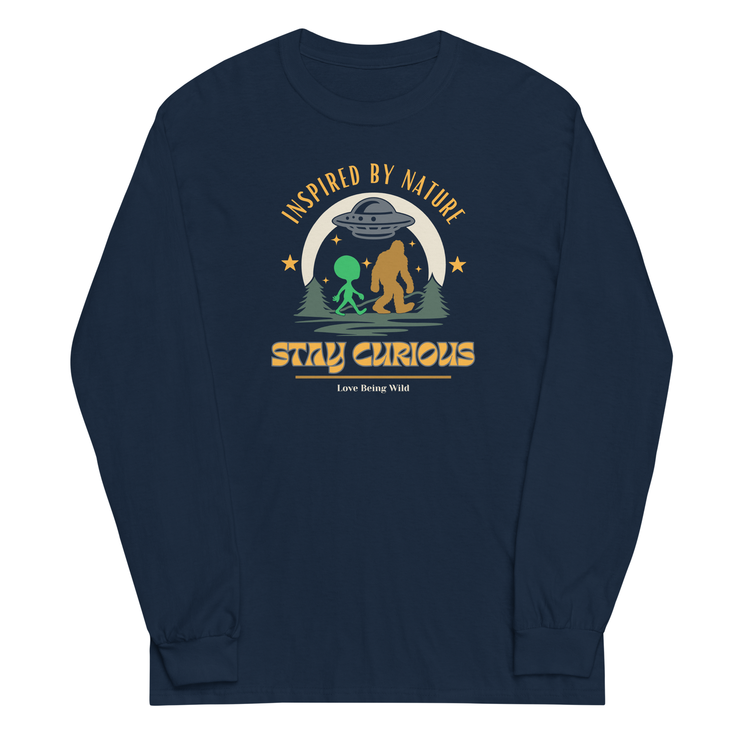 Stay Curious Long Sleeve Shirt